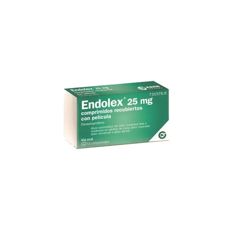 Endolex 25 mg, 12 Tablets