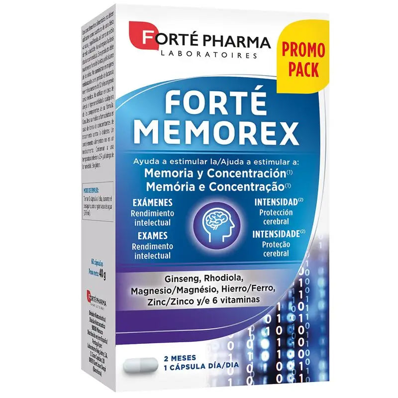 Forté Pharma Forté Memorex 60 capsules