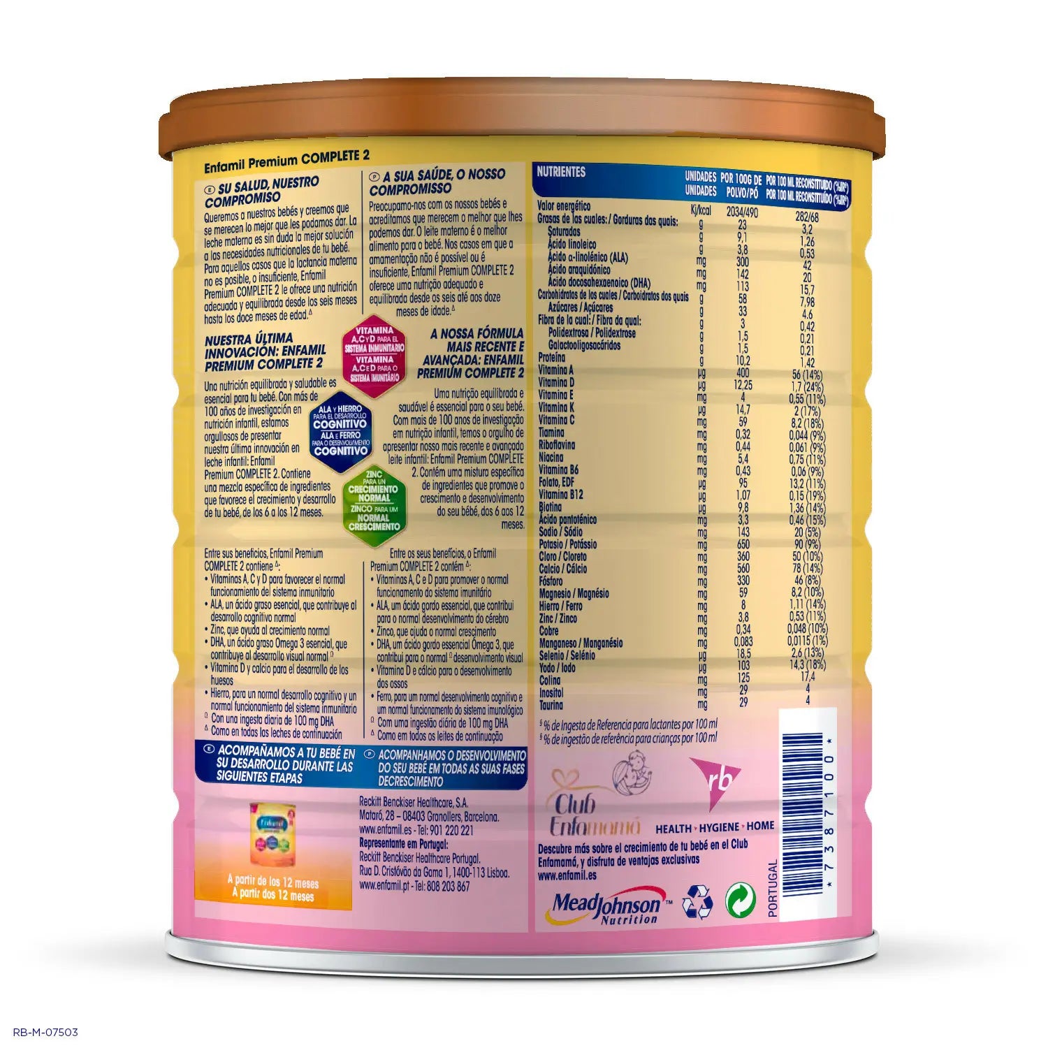 Enfamil Complete 2 Milk Formula, 800g