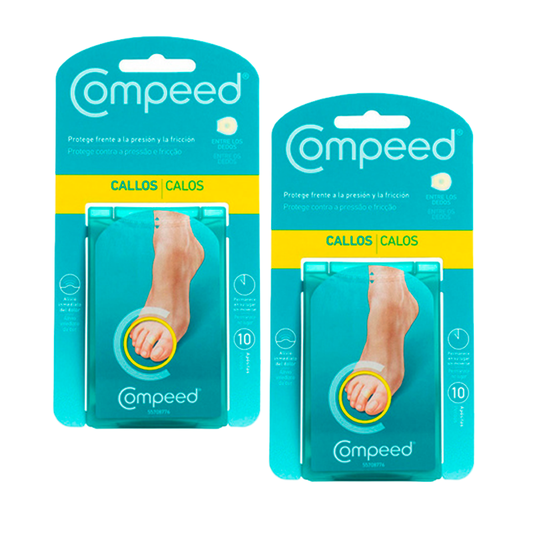 Pack 2 Compeed Callos Apositos Protection Between Fingers, 2 x 10 Units