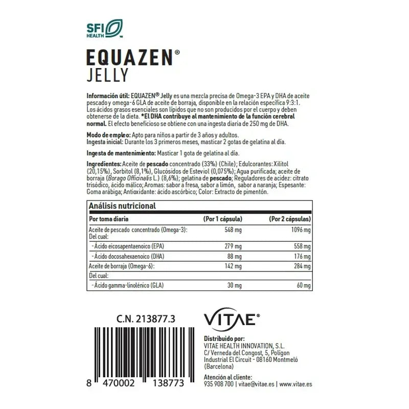 VITAE Equazen Jelly, 60 capsules