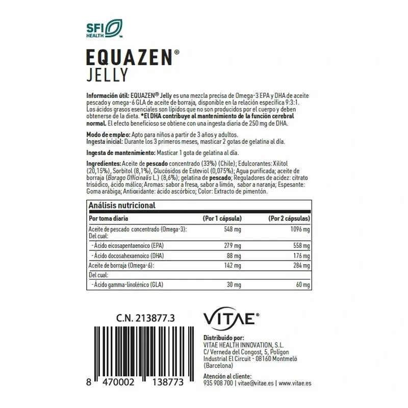 VITAE Equazen Jelly, 60 capsules
