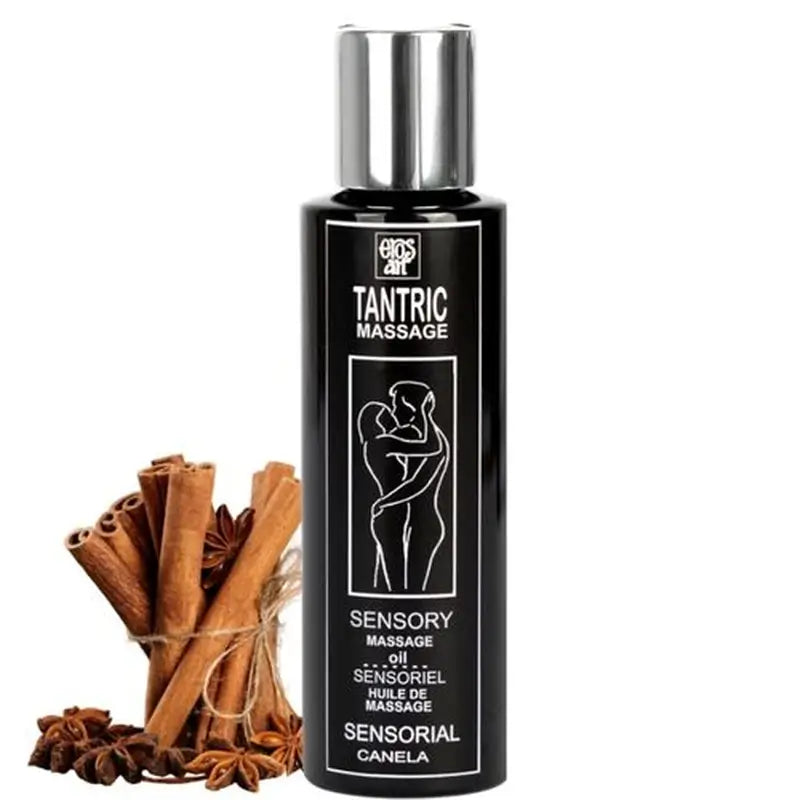 Eros-Art Natural Tantric and Aphrodisiac Cinnamon Massage Oil 100Ml