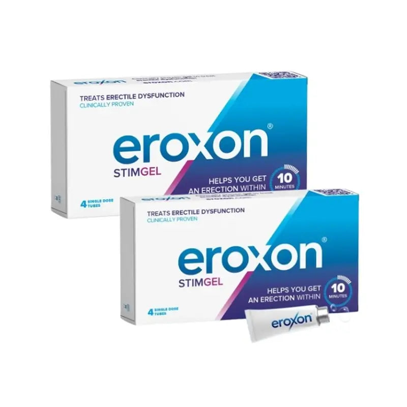 Eroxon Stimgel Erectile Dysfunction Gel, 2 x 4 single dose tubes