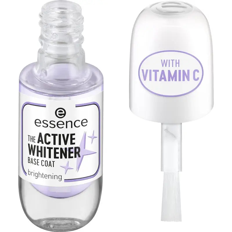 Essence The Active Whitener Nail Whitening Base Coat , 8 ml