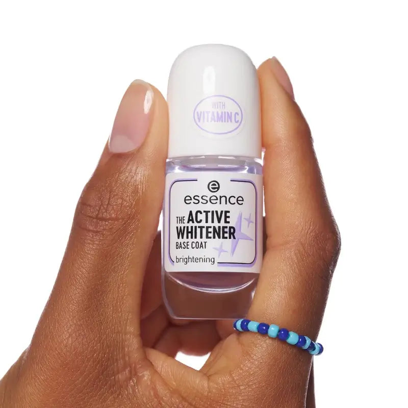 Essence The Active Whitener Nail Whitening Base Coat , 8 ml