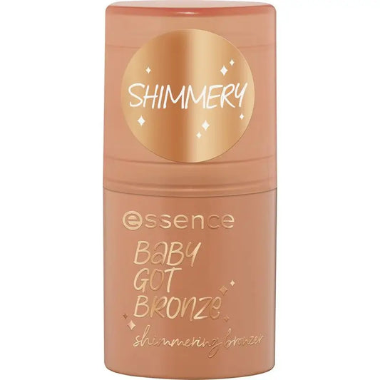 Essence Baby Got Bronze Shimmer Bronzer Stick 10 Brown, 5.5 g