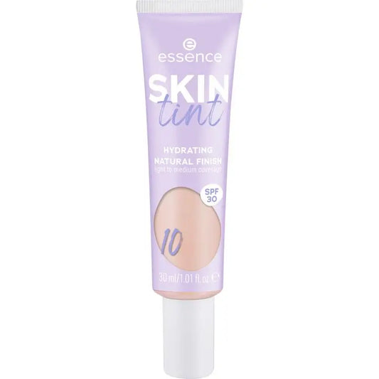 Essence Skin Tint 10 Nude Coloured Moisturising Cream, 30 ml
