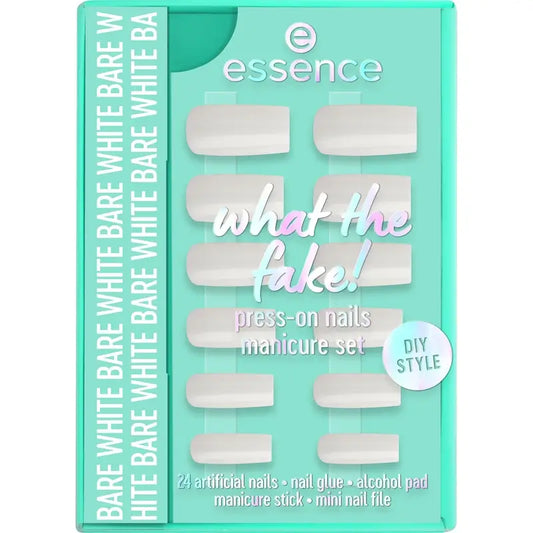 Essence Manicure Set With False Nails What The Fake! Press-On Nails 04 , 28 pieces