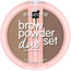 Essence Eyebrow Powder Duo Set 01 Brown, 1.8 g