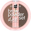 Essence Eyebrow Powder Duo Set 02 Brown, 1.8 g