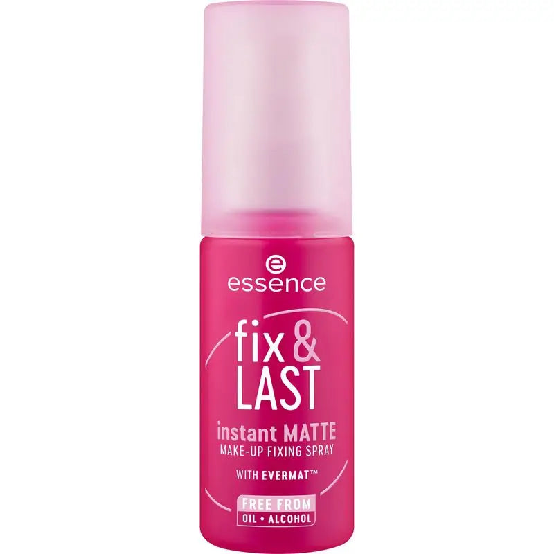 Essence Makeup Fix & Last Instant Matte Makeup Fixing Spray Clear, 50 ml