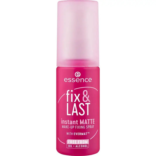 Essence Makeup Fix & Last Instant Matte Makeup Fixing Spray Clear, 50 ml