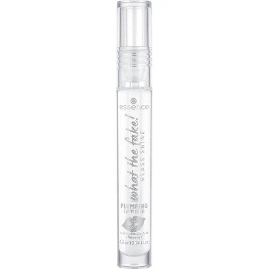 Essence What The Fake! Volumising Lip Gloss Glass Shine Clear, 4.2 ml