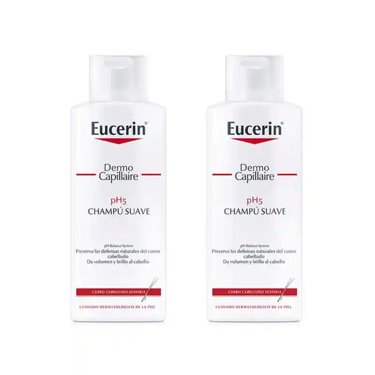 Eucerin Ph5 Gentle Shampoo, 2X250 Ml