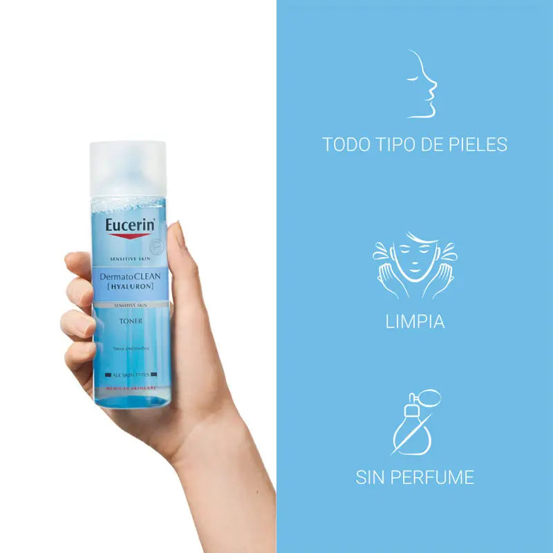Eucerin Dermatoclean Facial Toner, 200 ml