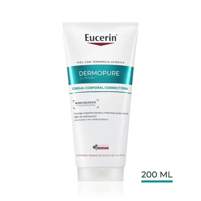 Eucerin Dermopure Triple Effect Body Cream, 200Ml