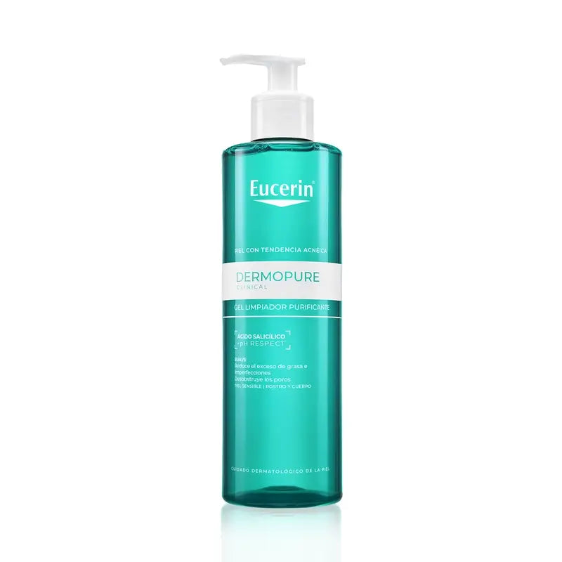 Eucerin Dermopure Oil Control Facial Cleansing Gel, 200 ml