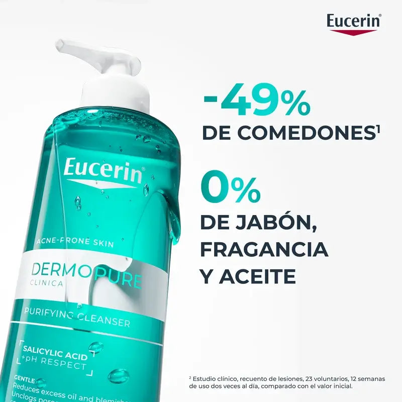 Eucerin Dermopure Cleansing Gel, 400 ml