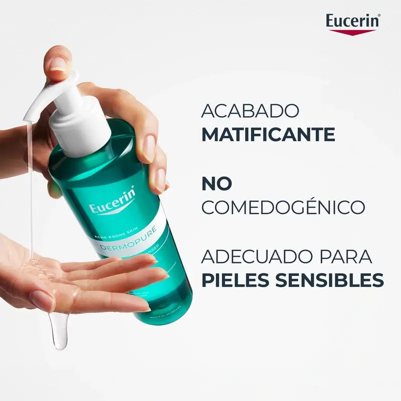 Eucerin Dermopure Cleansing Gel, 400 ml