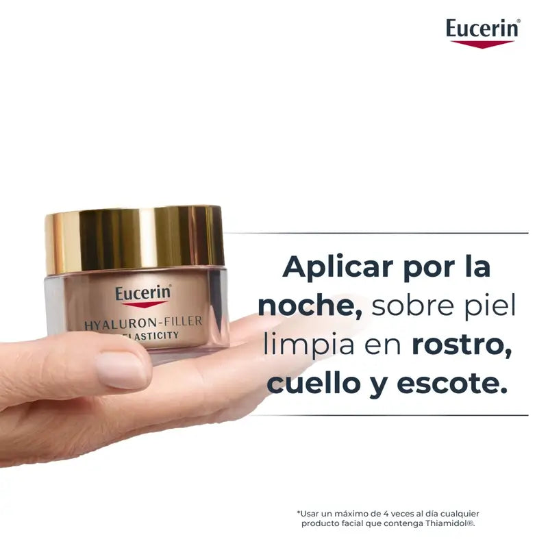 Eucerin Hyaluron Filler + Elasticity Night Cream with Hyaluronic Acid 50 ml