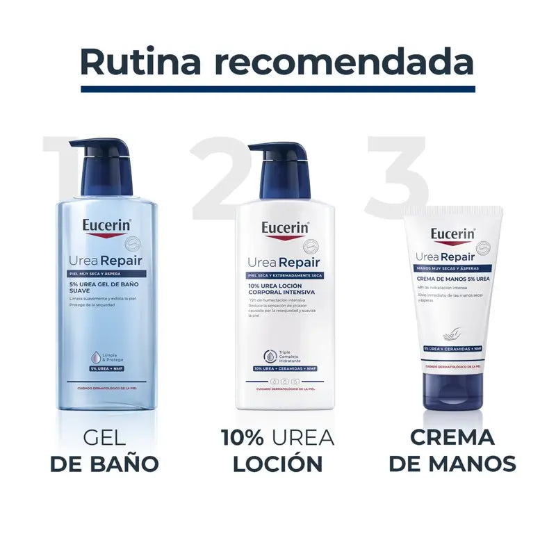 Eucerin Gentle Shower Gel 5% Urea , 400 ml