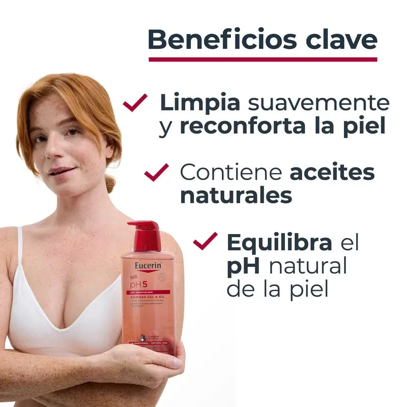 Eucerin Oucerin Oleogel Shower Gel, 400 ml