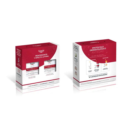 Eucerin Pack Anti-Ageing Hyaluron-Filler + Volume-Lift Day Cream Fps 15 50Ml + Night Cream 50Ml