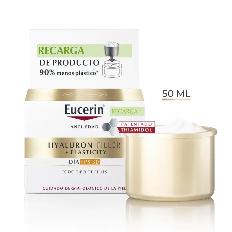 Eucerin Refill Day Cream Spf30 Hyaluron Filler Elasticity , 50 ml