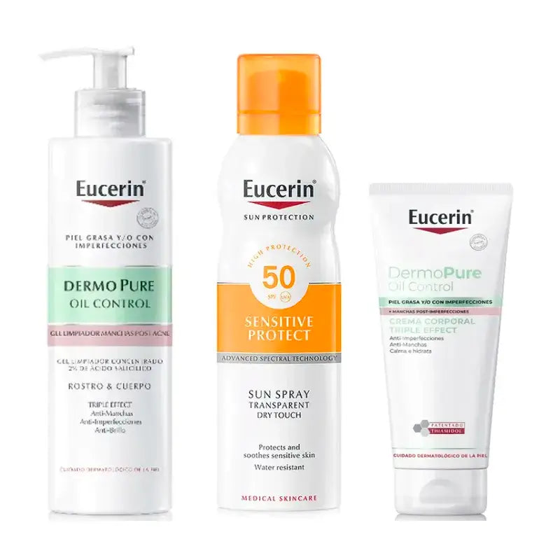 Eucerin Body Acne Routine
