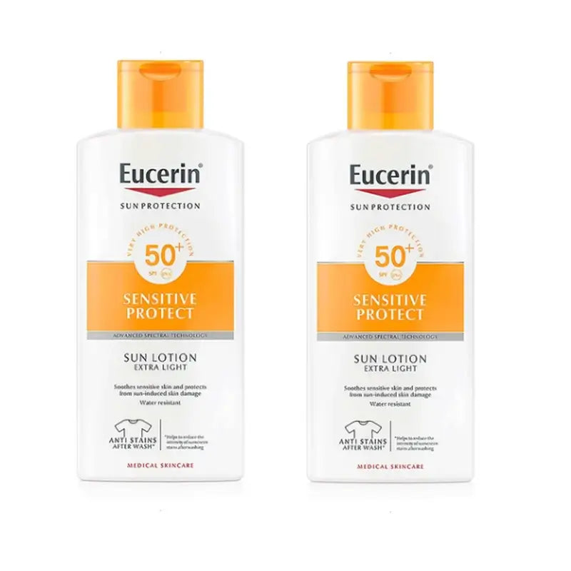 Eucerin Sun Lotion Extra Light SPF50, 2x400ml