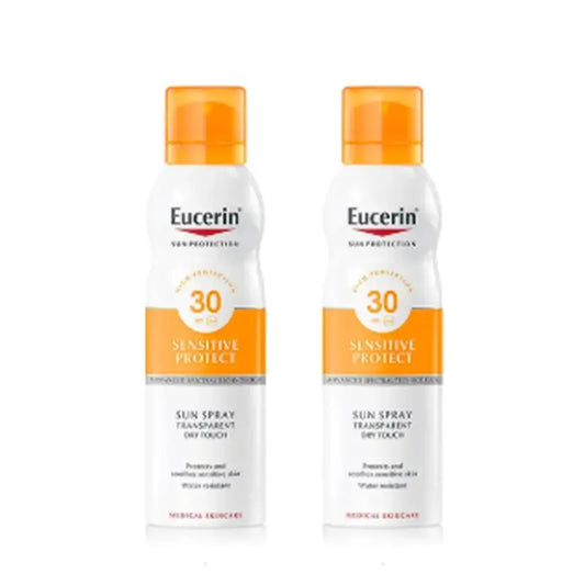 Eucerin Eucerin Dry Touch Clear Sun Spray SPF30, 2x200 ml