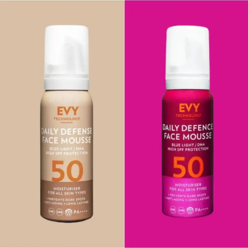 Evy Daily Defence Face Mousse SPF 50, 75 ml