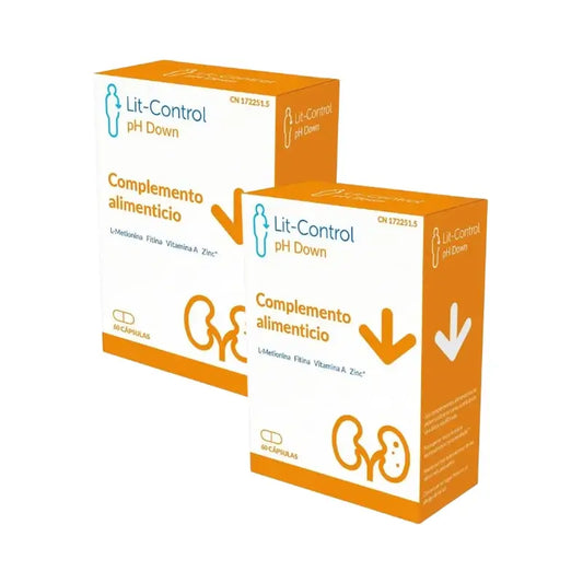 Exeltis Hc Lit-Control Ph Down, Pack 2x60 Capsules