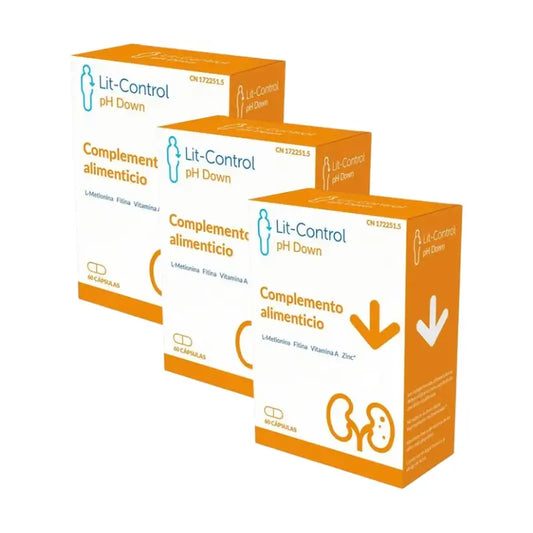 Exeltis Hc Lit-Control Ph Down, Pack 3x60 Capsules