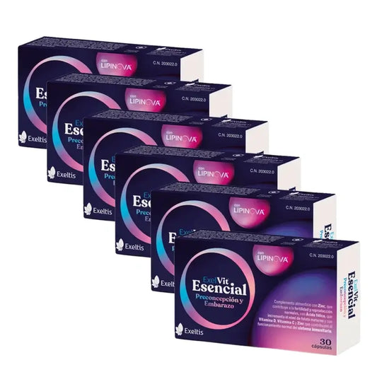 Exelvit Essential Preconception and Pregnancy, 6x30 Capsules
