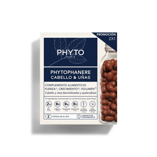 Phytophanere Hair and Nail Loss Treatment 2 x 120 capsules
