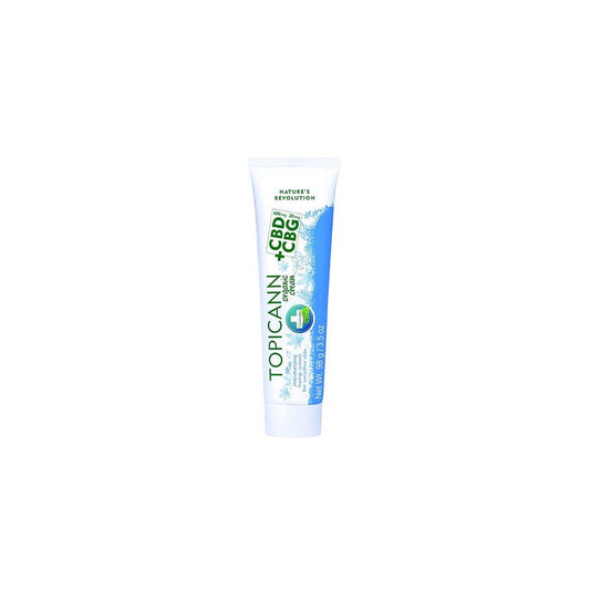 Topicann CBD + CBG Organic Hemp Cream for Atopic Skin and Psoriasis, 100 ml