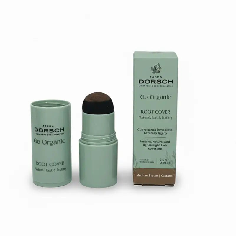 Farma Dorsch Root Cover Medium Brown Grey Hair Cover Chestnut , 3 g