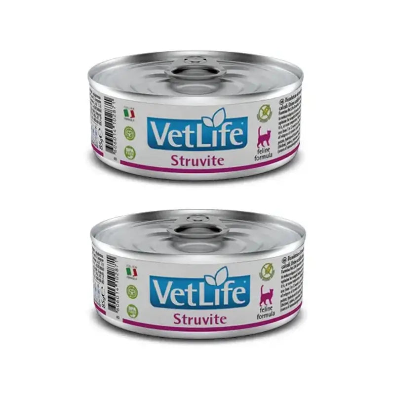 Farmina Vet Cat Struvite Box 12X85Gr, Wet Cat Food, Pack Of 2