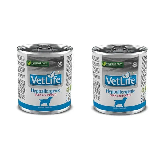 Farmina Vet Dog Hypoallergenic Duck Boxed 6X300Gr, Wet Dog Food, Pack Of 2