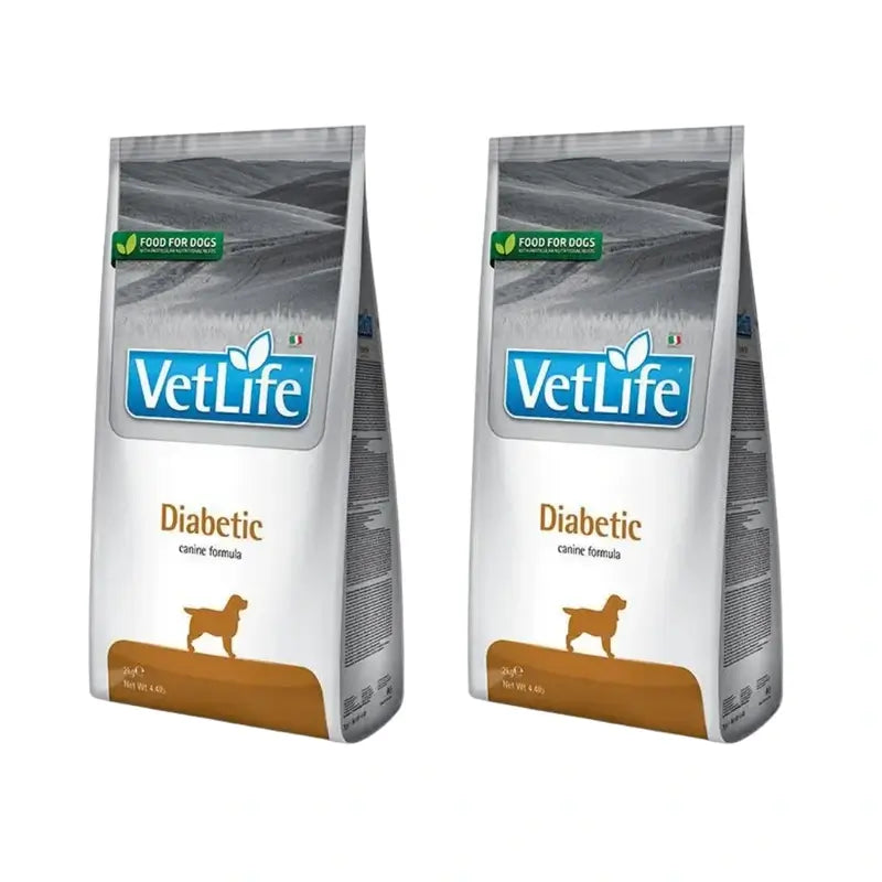 Farmina Vet Life Dog Diabetic 12Kg, Dog Food, Pack Of 2