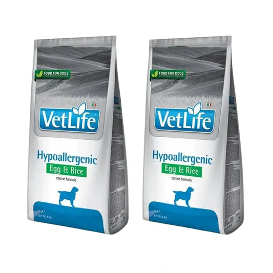 Farmina Vet Life Dog Hypoallergenic Egg 12Kg, Dog Food, Pack Of 2