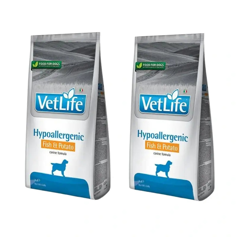 Farmina Vet Life Dog Hypoallergenic Fish 12Kg, Dog Food, Pack Of 2
