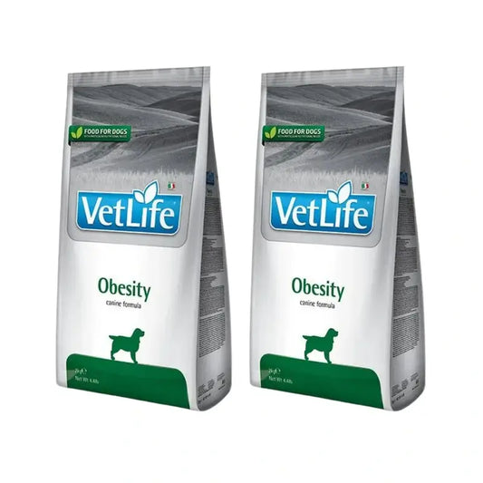 Farmina Vet Life Dog Obesity 2Kg, Dog Food, Pack Of 2