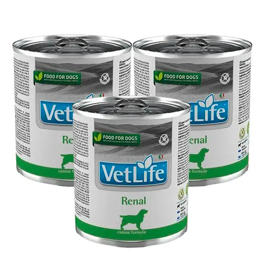 Farmina Vet Life Dog Renal, Pack 3 x Box 6X300Gr