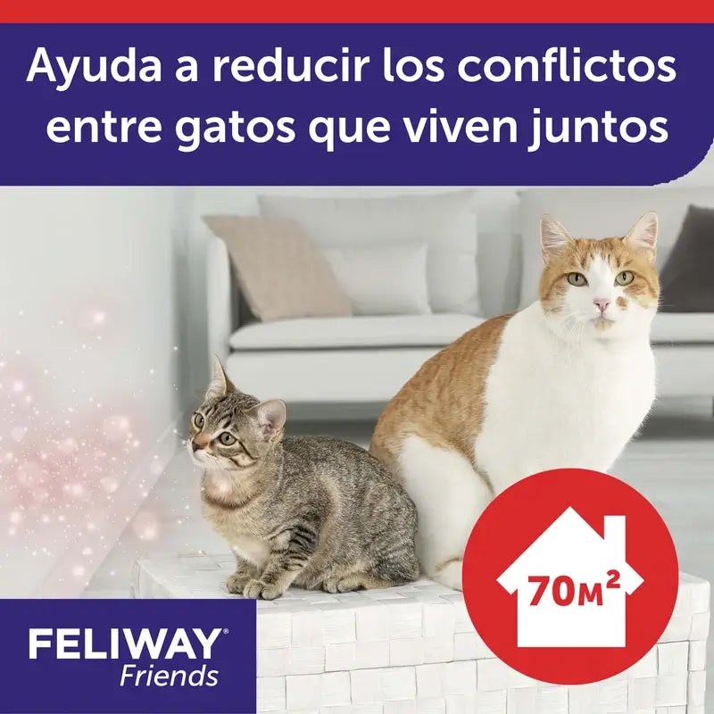 Ceva Feliway Friends Diffuser + Refill 48 ml