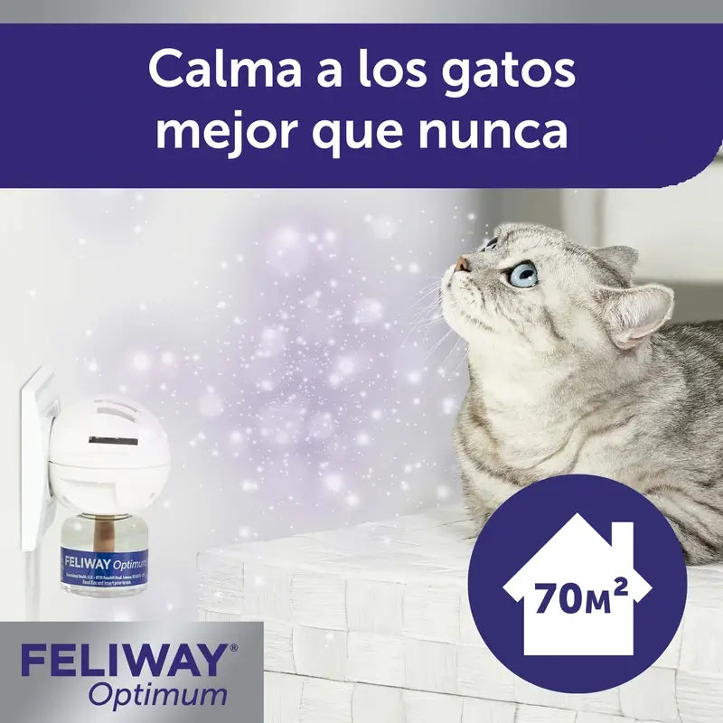 Feliway Optimum Diffuser + Refill 48 ml