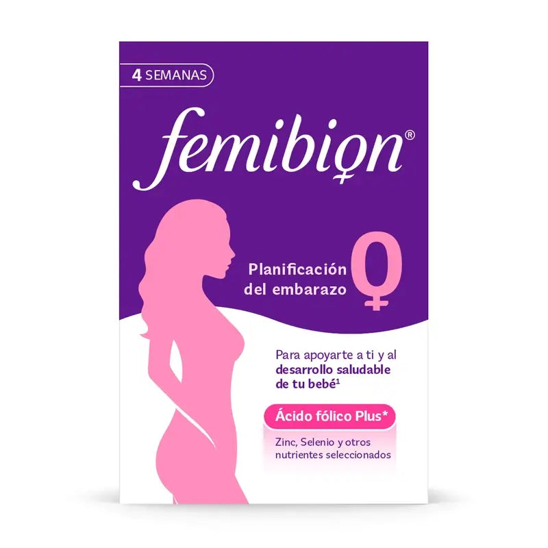 Femibion 0 Pregnancy Planning with Folic Acid Plus, 2X28 tablets