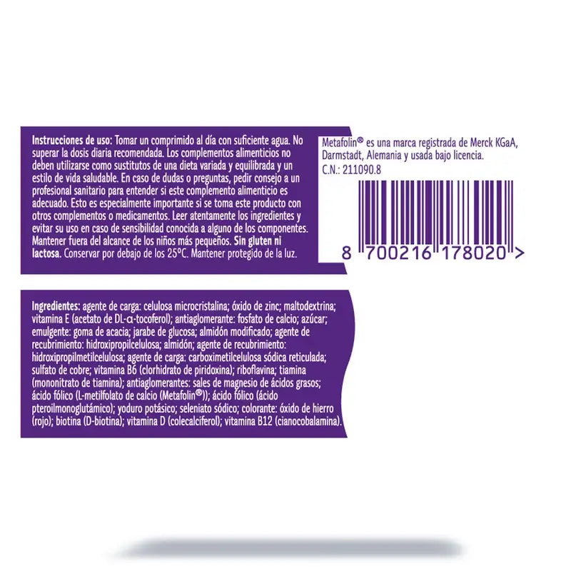 Femibion 0 Pregnancy Planning with Folic Acid Plus, 2X28 tablets